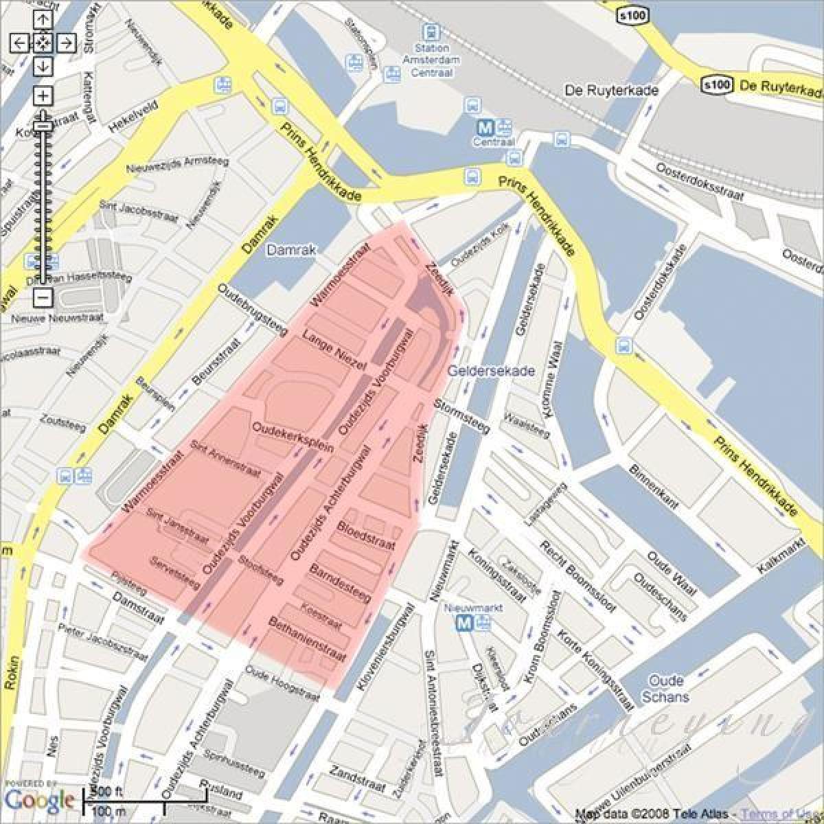 Peta Vienna daerah lampu merah