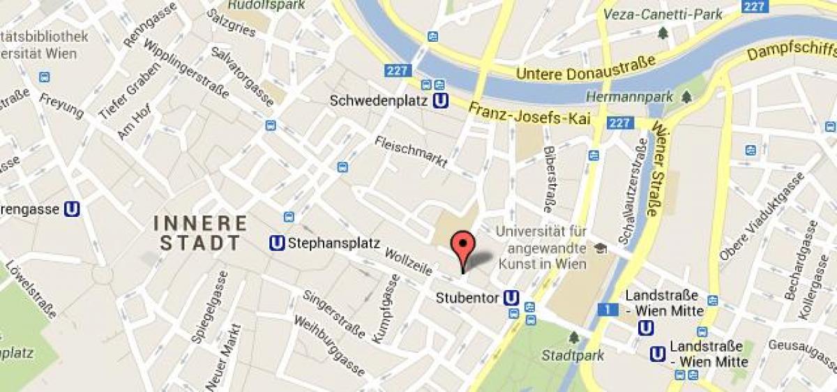 Peta stephansplatz Vienna peta