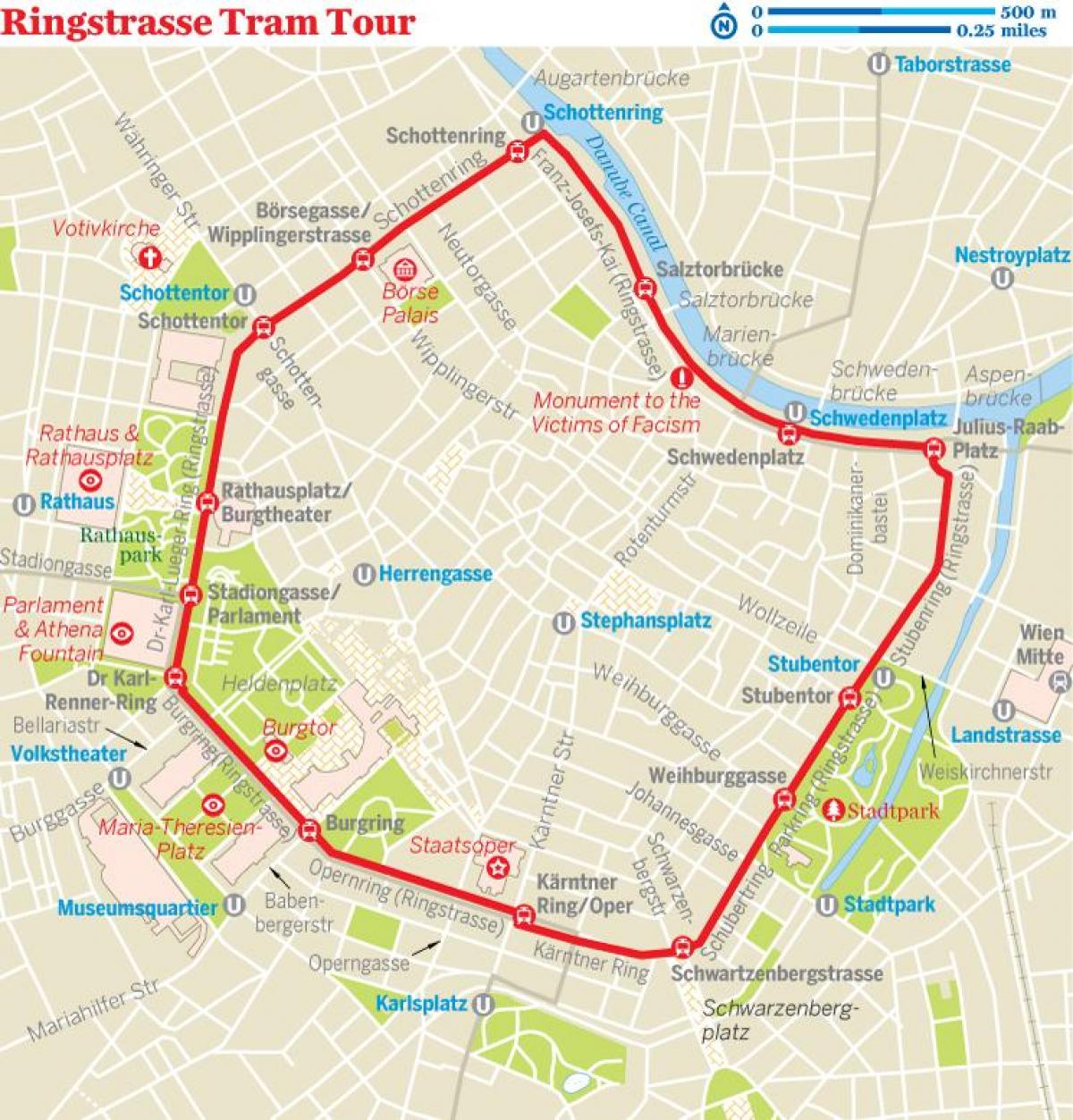 Vienna cincin trem peta laluan