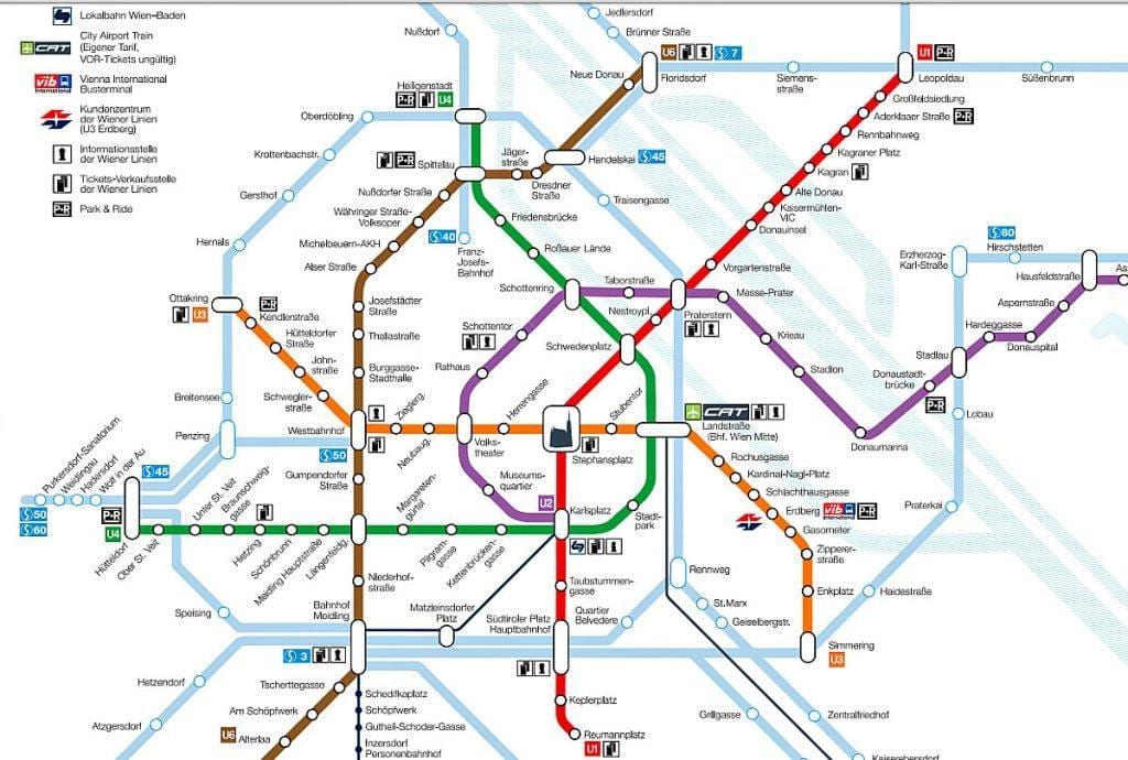 Vienna peta kereta bawah tanah