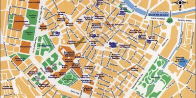 Peta jalan pusat Vienna