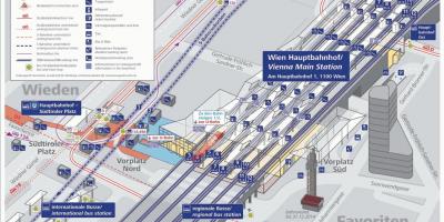 Peta Vienna hbf platform