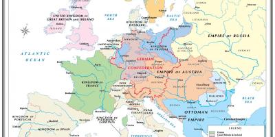 Peta Vienna lokasi di dunia