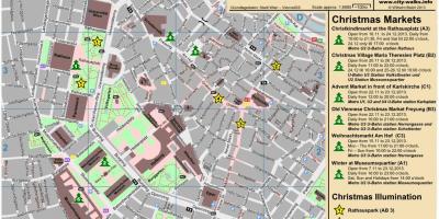 Peta Vienna natal pasaran