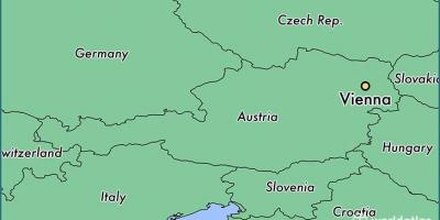 Vienna dalam peta
